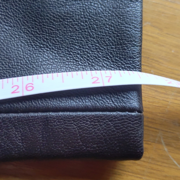 Brown Genuine Leather Pants Sz 4 - Picture 10 of 14